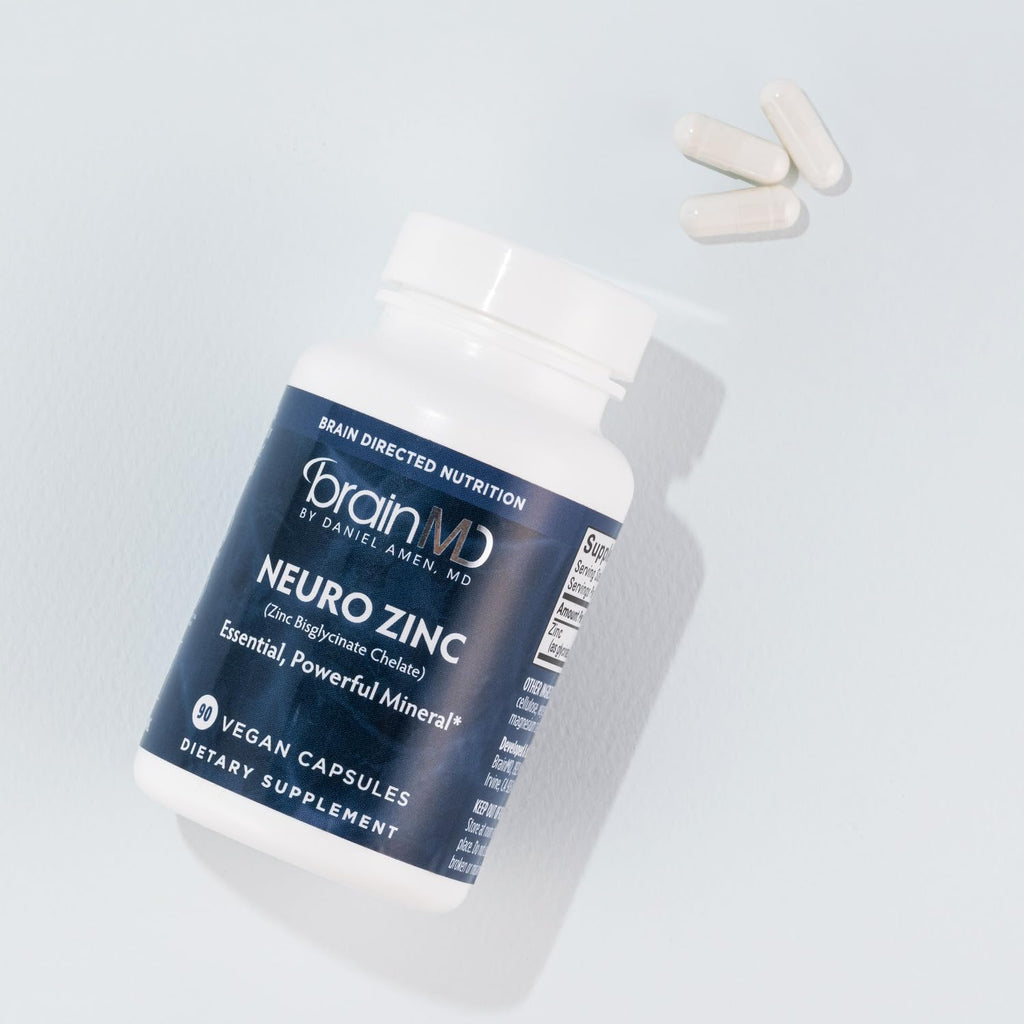 BrainMD Neuro Zinc 25 mg Zinc Bisglycinate - 90 Capsules - image 7