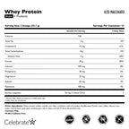 Celebrate Vitamins Rebuild Protein Powder with Probiotics