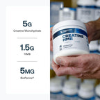 Transparent Labs Creatine HMB - Creatine Monohydrate Powder with HMB