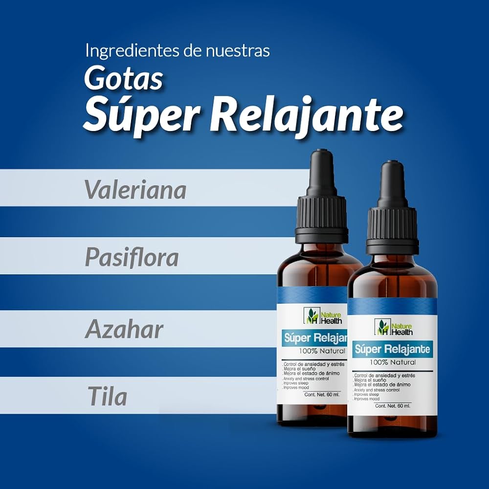 Nature Health Super Relajante Herbal Supplement Drops - 60 ml (5) - image 6