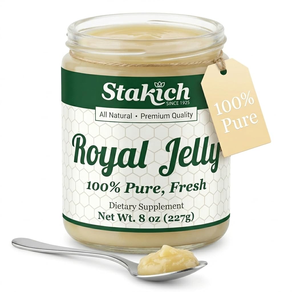 Stakich Fresh Royal Jelly Liquid Supplement - 8 oz - image 2