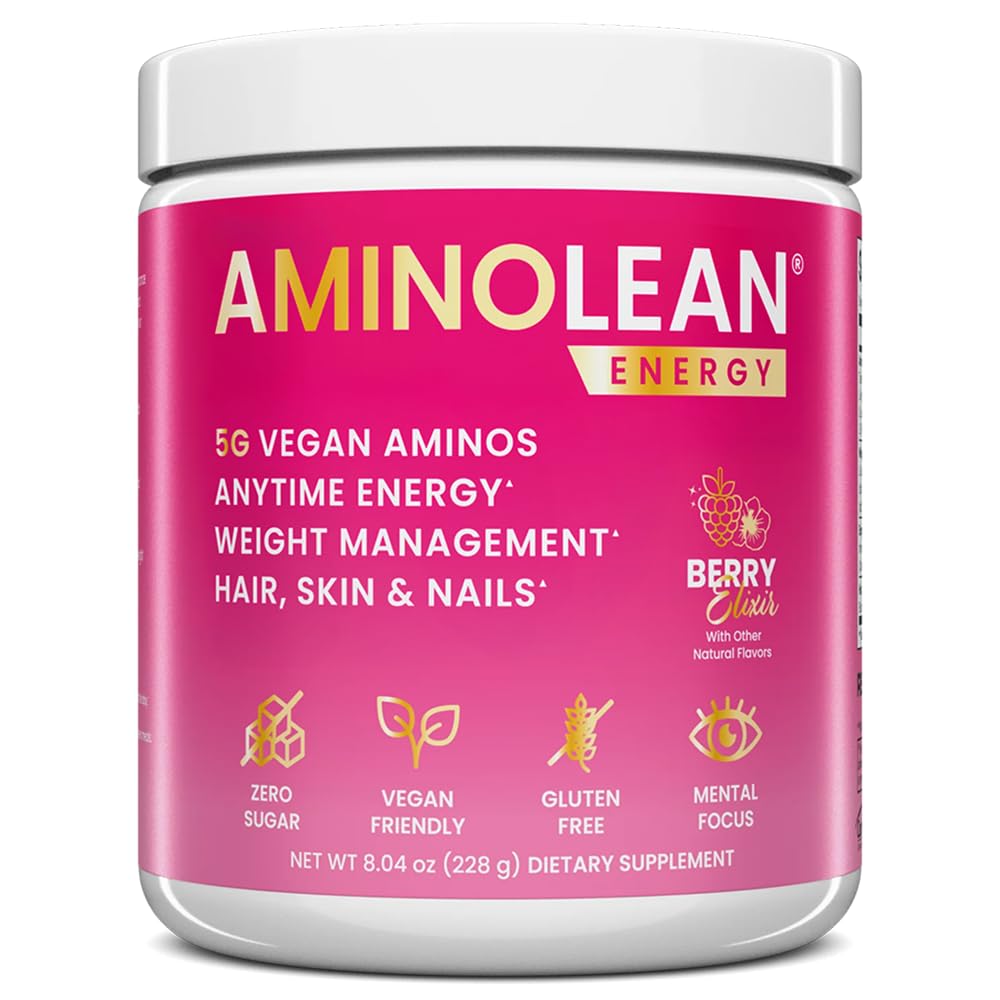 RSP Nutrition AminoLean Pre Workout Powder - 30 Servings