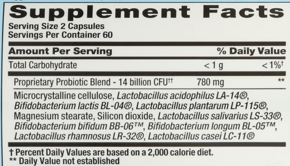 PB8 Pro-biotic Acidophilus - 240 Capsules (2 x 120) - image 5