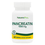 NaturesPlus Pancreatin 1000 mg Digestive Enzyme - 60 Tablets