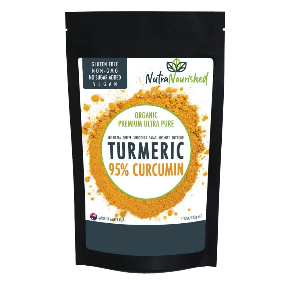 Nutra Nourished Organic Turmeric Curcumin Powder 1500mg - 120g - image 4