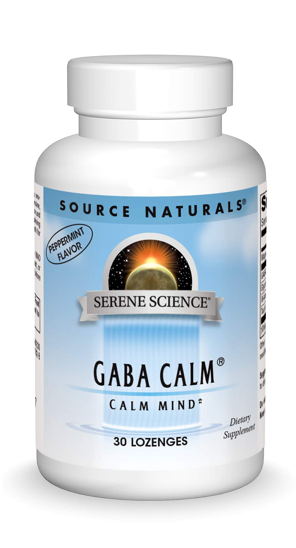 Source Naturals GABA Calm Mind Lozenges - 30 Count