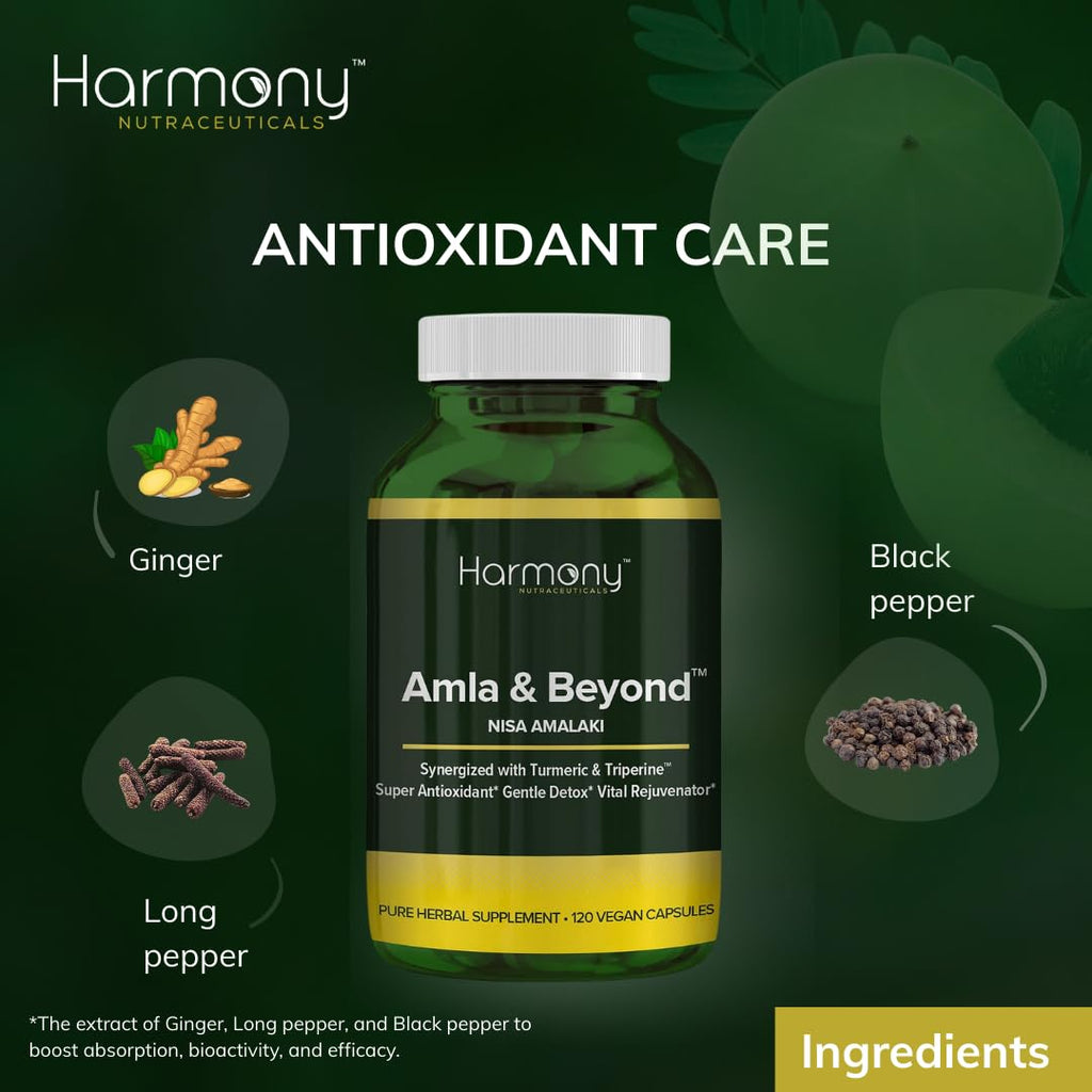 Harmony Nutraceuticals Amla & Beyond Ayurvedic Herbal Formula - image 5