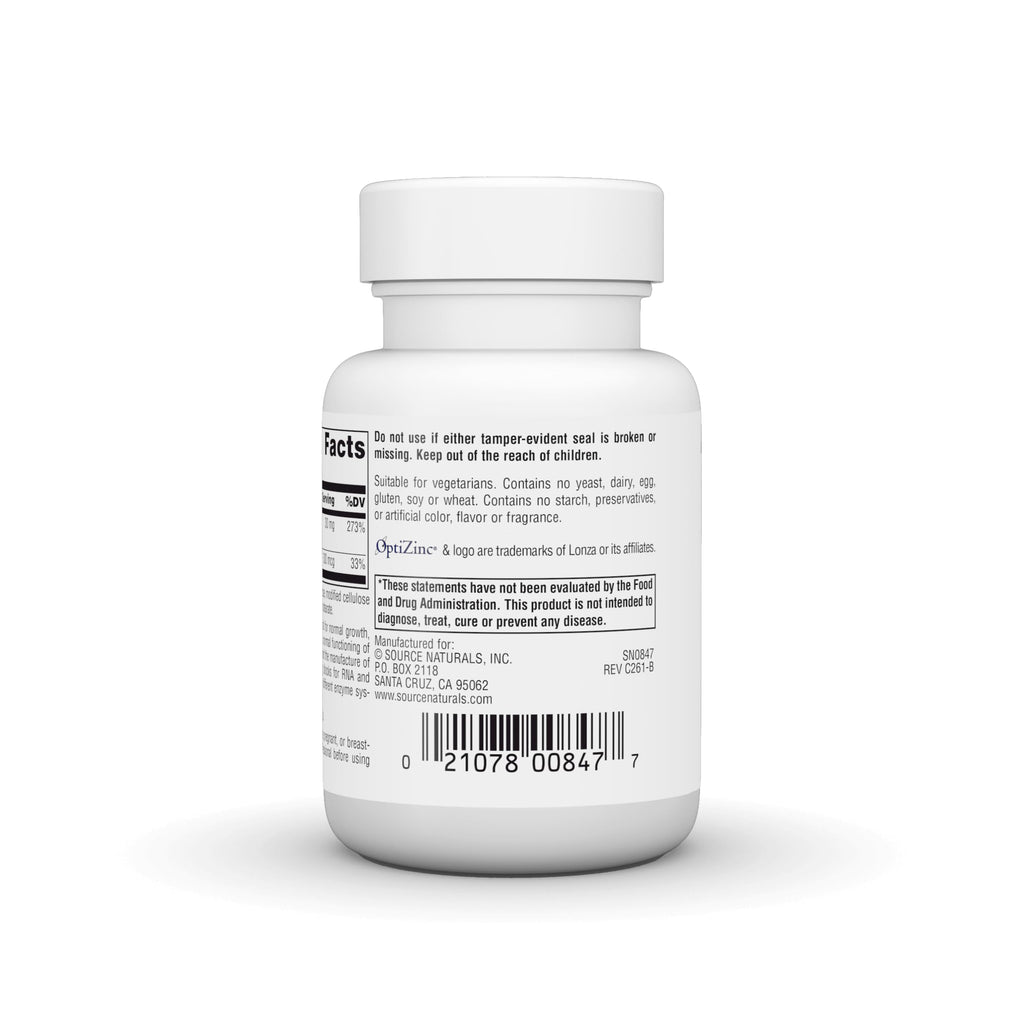 Source Naturals OptiZinc