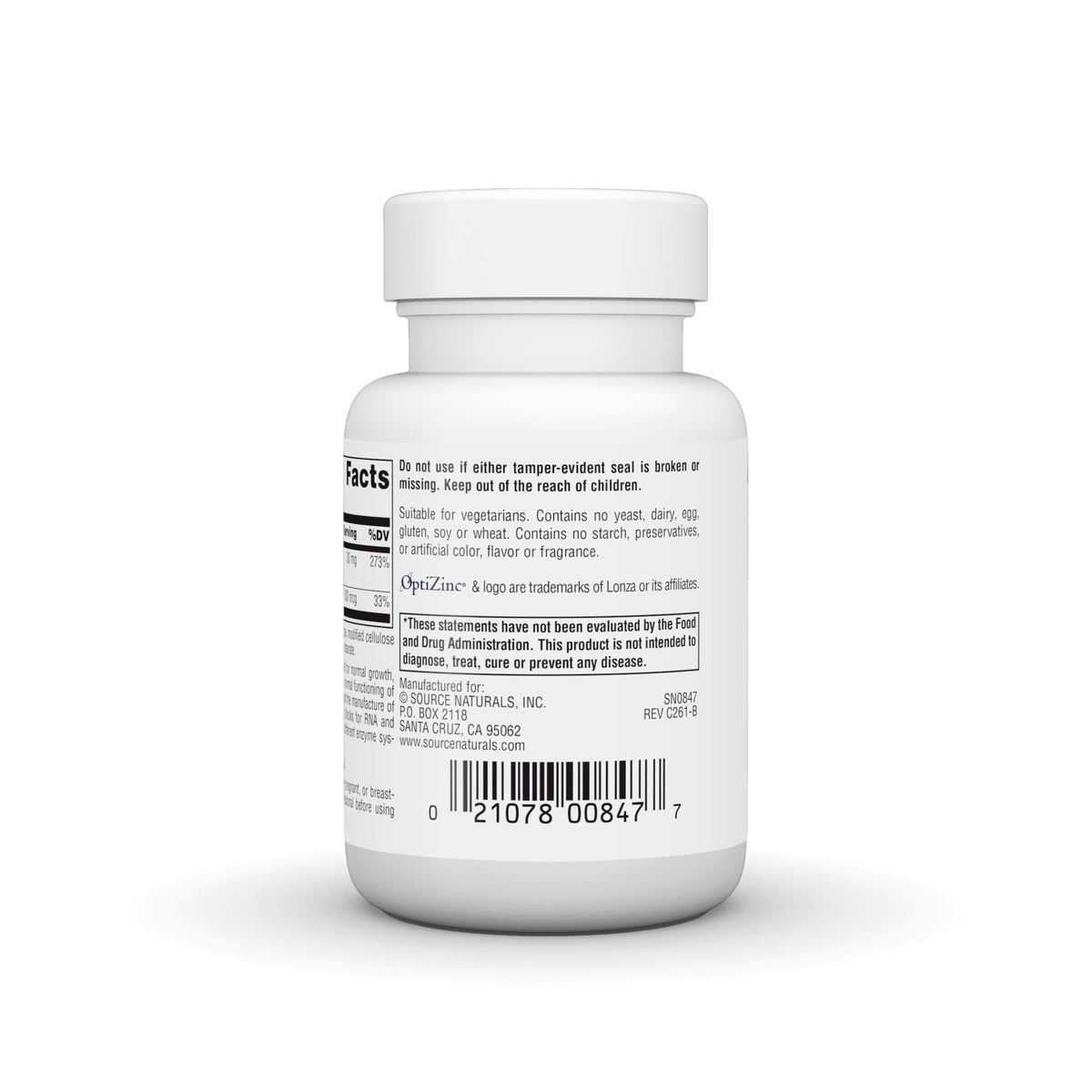 Source Naturals OptiZinc