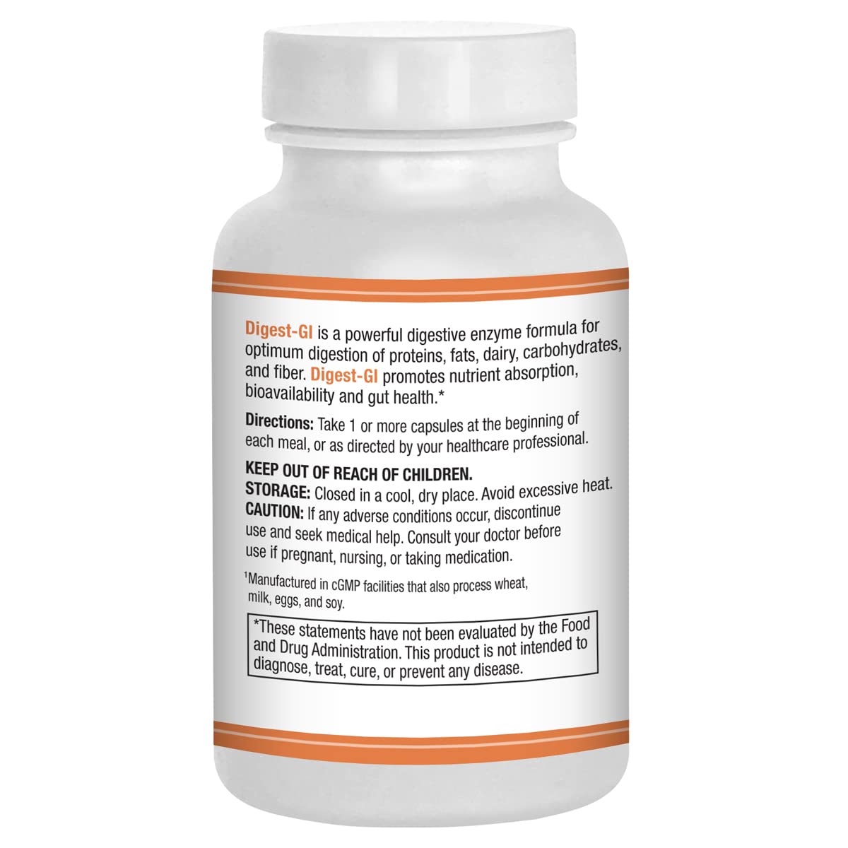 AST Enzymes Digest-GI Digestive Enzyme - 90 Vegetarian Capsules - image 2