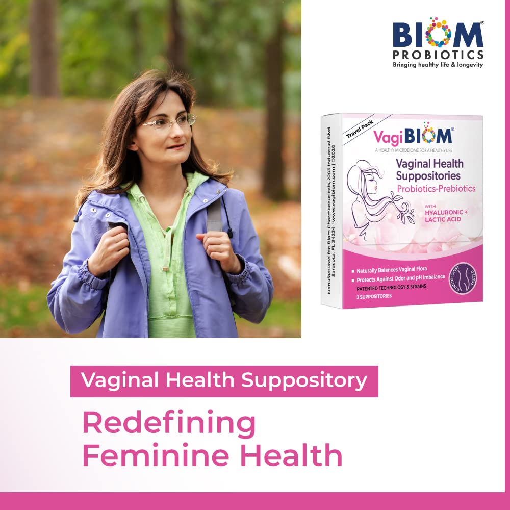 VagiBiom Probiotic Suppository Travel Pack - 2 Count - image 4