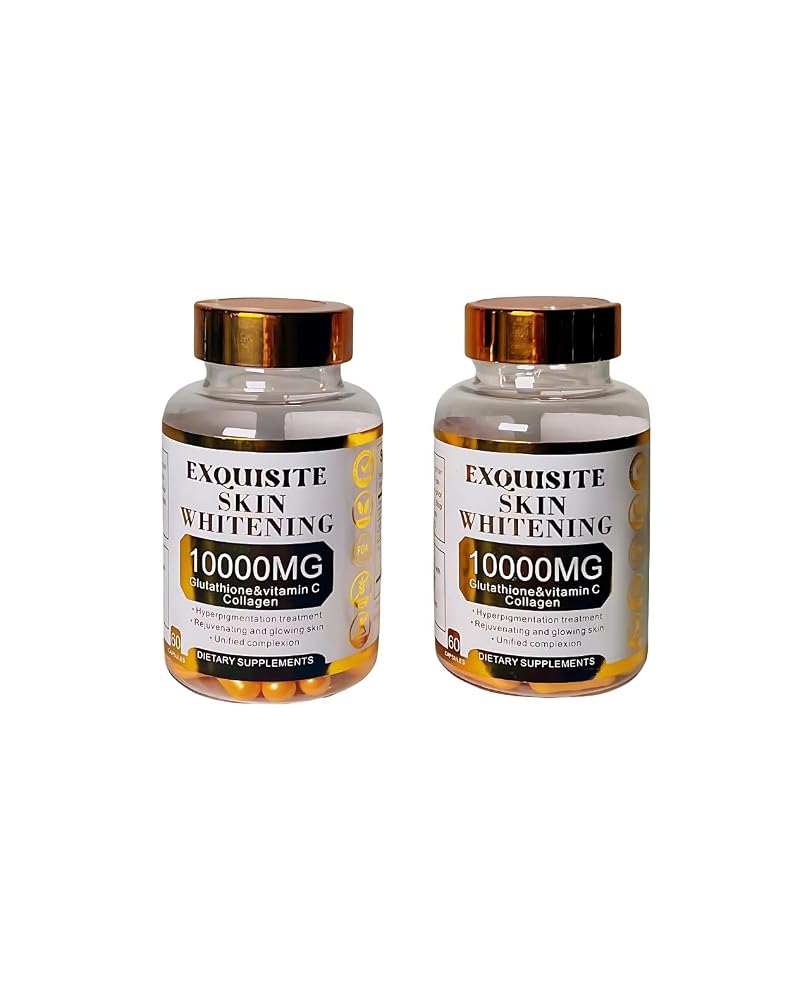 Exquisite Glutathione 10000mg with Vitamin C & Collagen - 60 Capsules - image 4