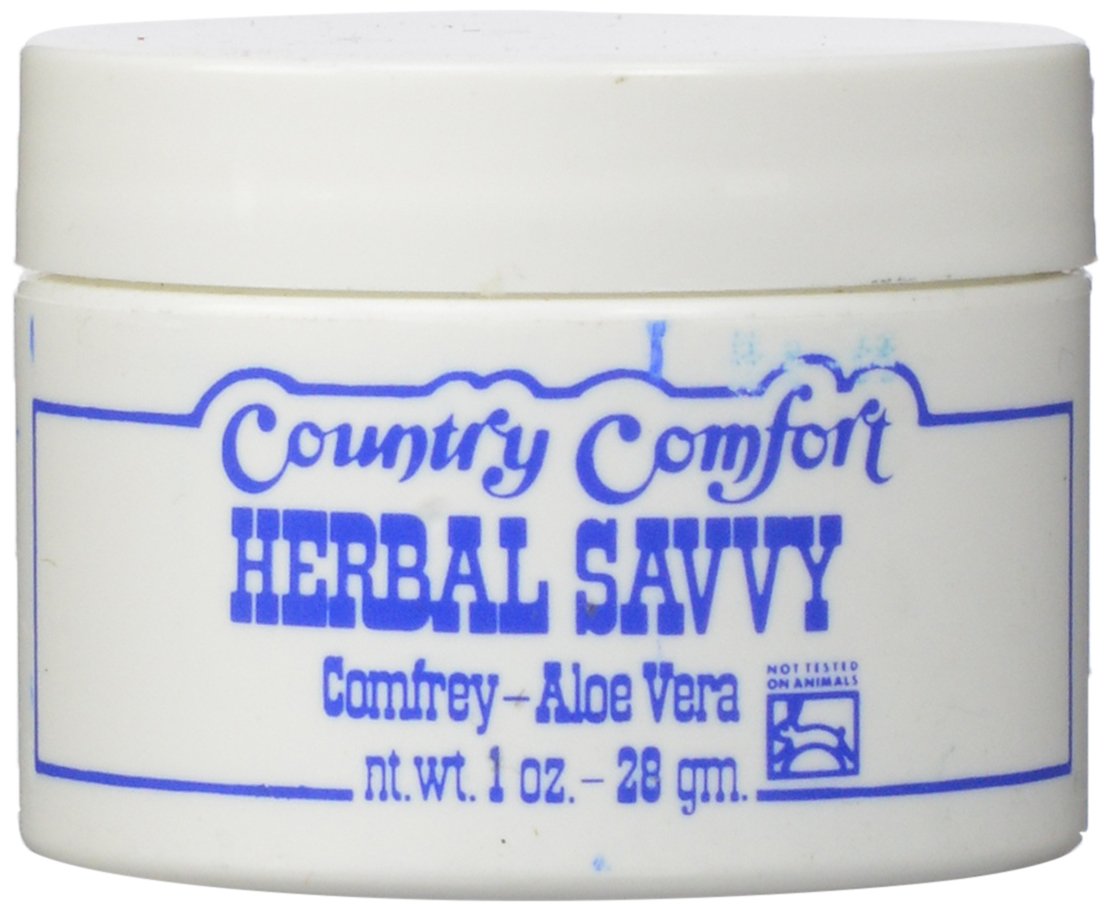 Country Comfort Herbal Savvy Comfrey Aloe Vera, 2 Ounce