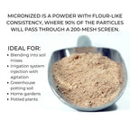 The Seed Supply Azomite Micronized Trace Mineral Powder - 4oz