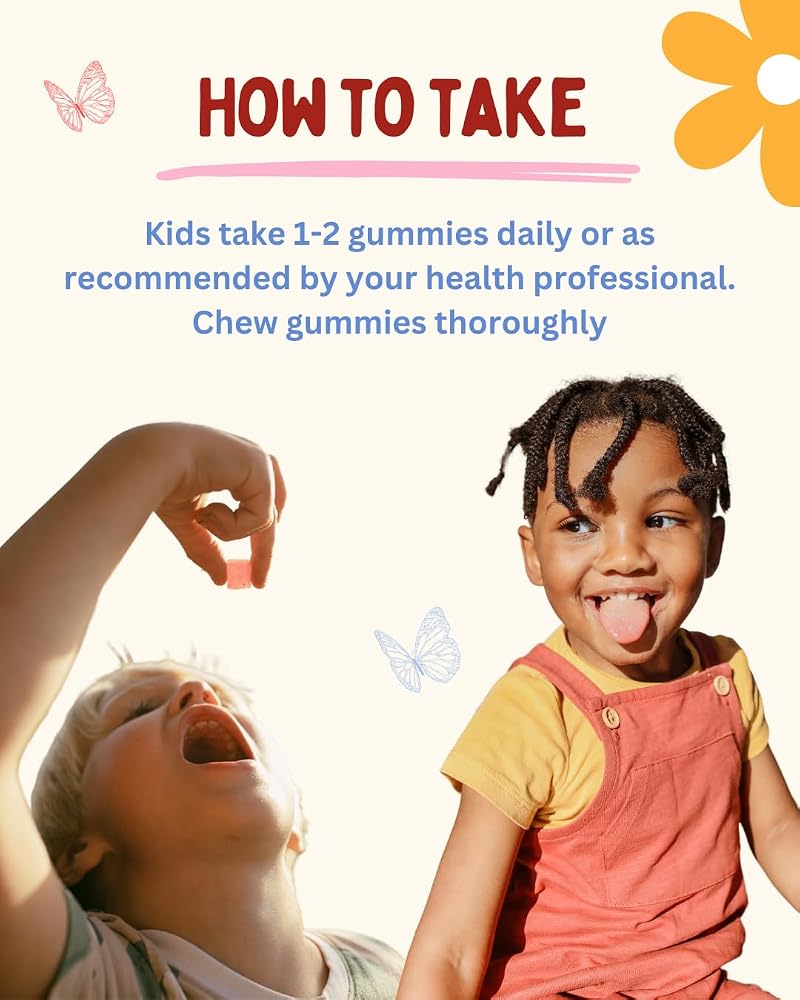 Krunchy Kids Vitamin D3 Gummies for Kids 2+ - 30 Count - image 4