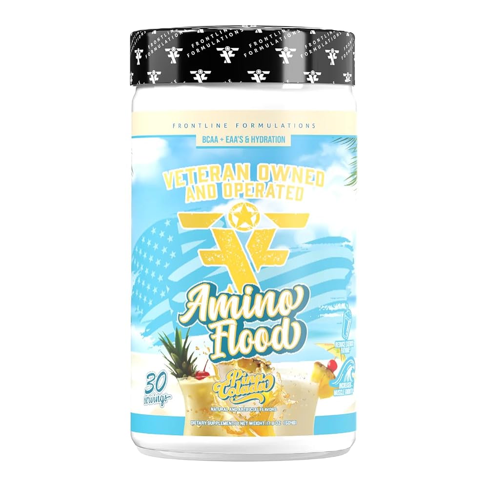 FRONTLINE FORMULATIONS Amino Flood from BCAA + EAA
