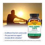 Country Life Max-Amino Caps Amino Acid Complex - 90 Capsules - image 3