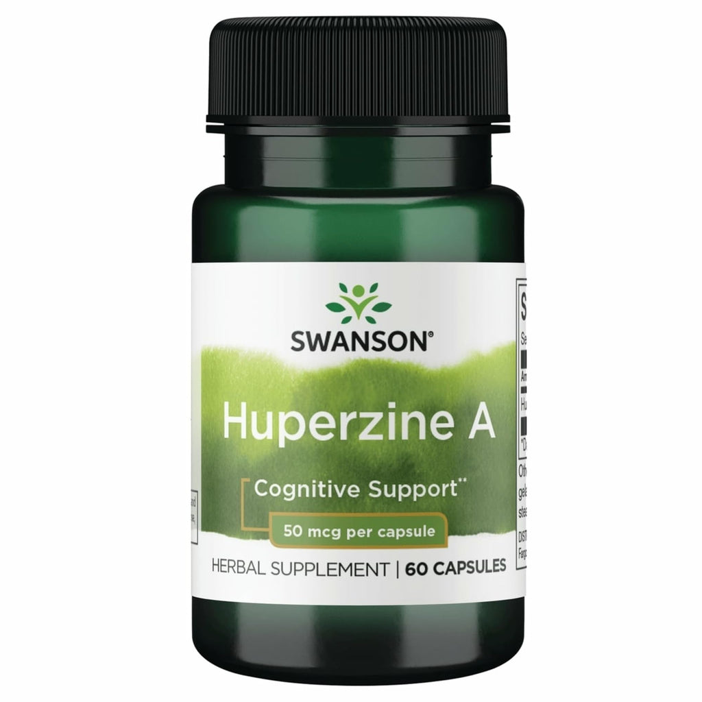 Swanson Huperzine A 50 mcg Cognitive Support - 60 Capsules
