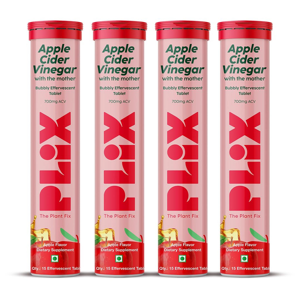 PLIX - THE PLANT FIX Apple Cider Vinegar Effervescent Tablets