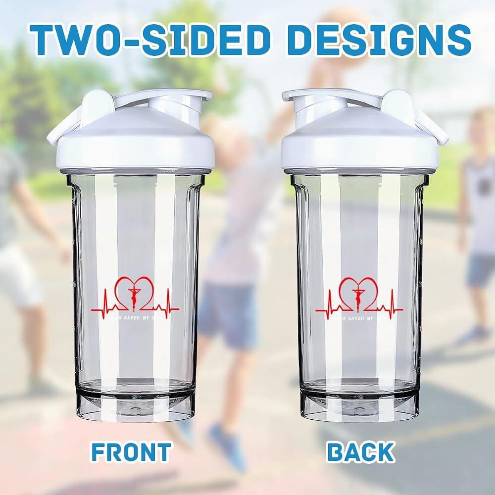 generic Shaker Cup,Fashion Theme Pattern Shaker Bottle Leak-proof