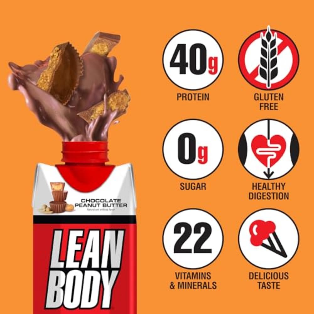 Labrada Lean Body Ready-to-Drink Chocolate Protein Shake
