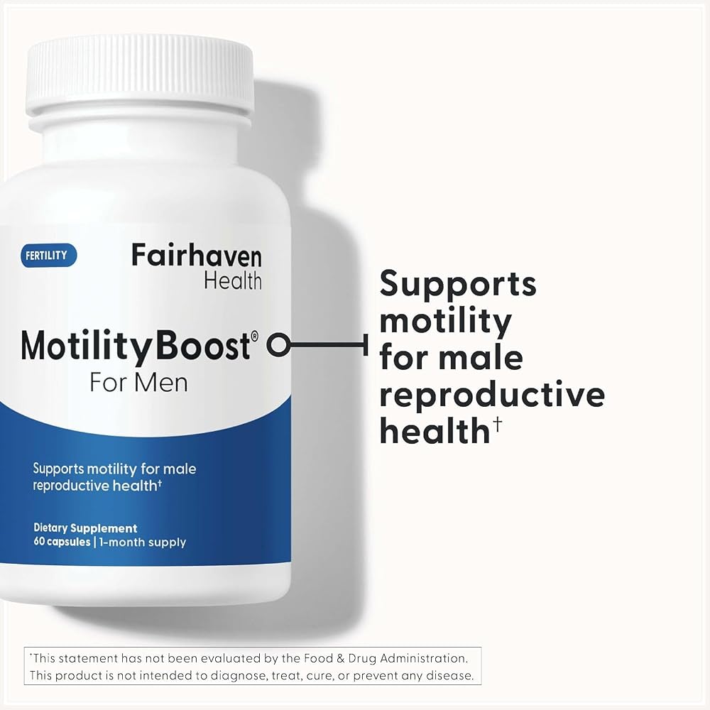 Fairhaven Health FertilAid & MotilityBoost Male Fertility - 150 Capsules - image 7