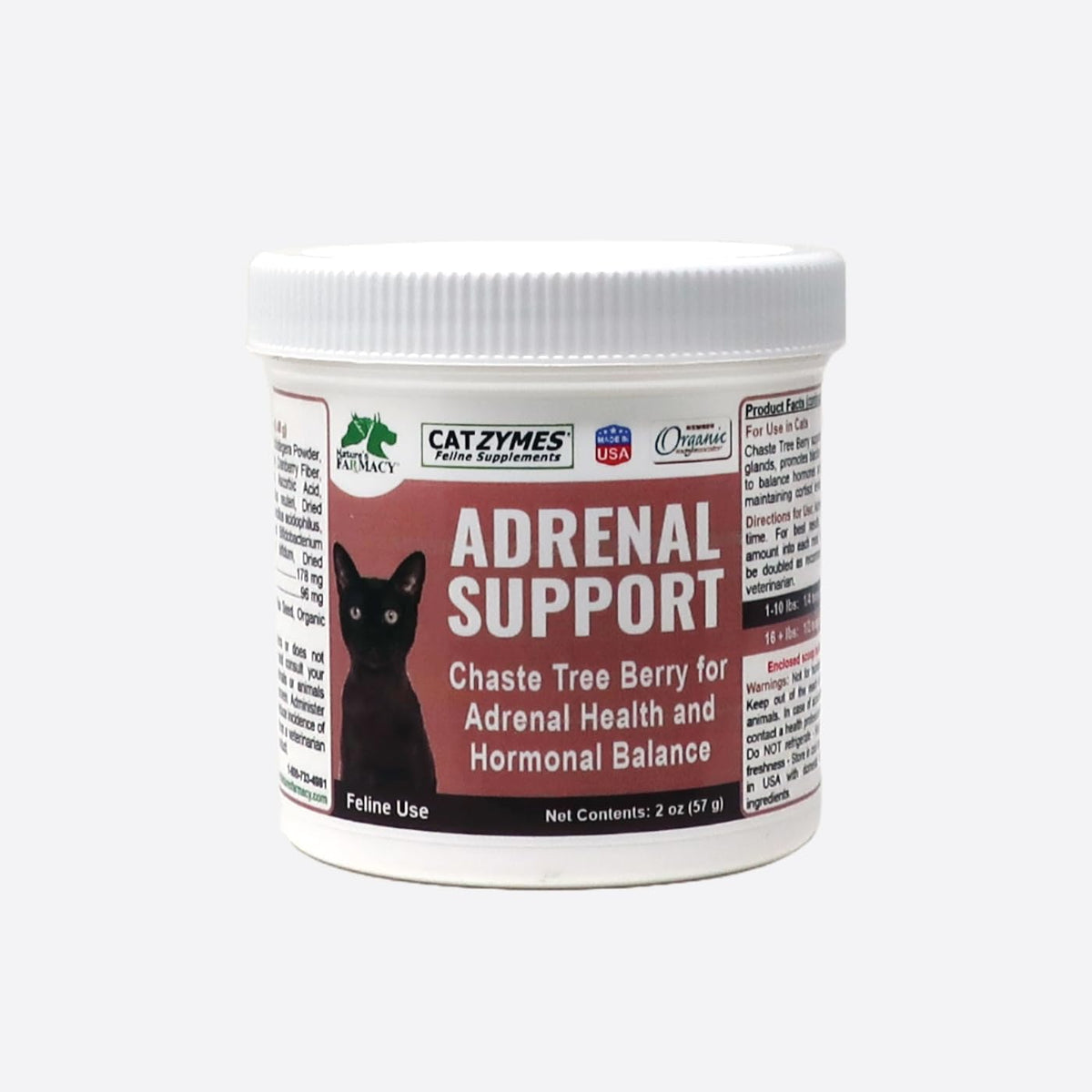 CATZYMES Adrenal Support - Promotes Optimal Bladder Health and Helps