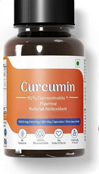 Generic Organic Curcumin with Piperine 800mg - 60 Vegetable Capsules