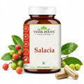 VEDIKROOTS Salacia Capsules Herbal Supplement - 60 Vegetarian Capsules