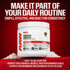 RAW Nutrition Creatine Monohydrate Powder Unflavored - 30 Servings - image 6