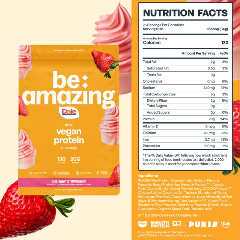 BE AMAZING Vegan Protein Powder
