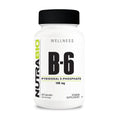NutraBio Vitamin B6 P5P 100mg - 60 Vegetarian Capsules