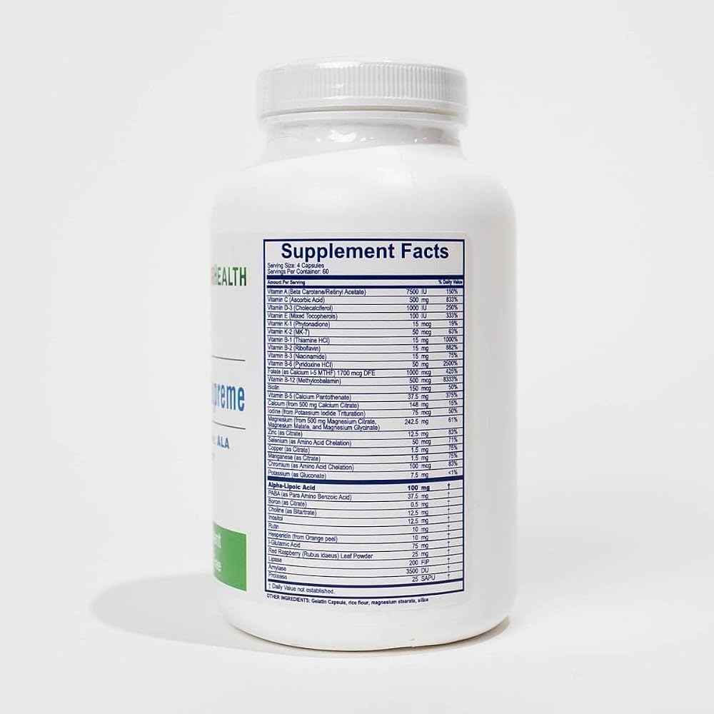 Protocols for Health Complete Multi Supreme Multivitamin - 240 Capsules - image 2