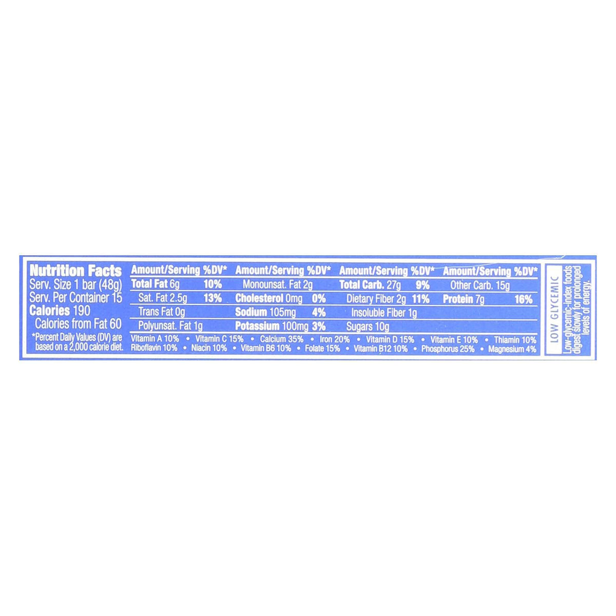 CLIF Bar Luna Bar Organic Blueberry Bliss - 15 Bars - image 3