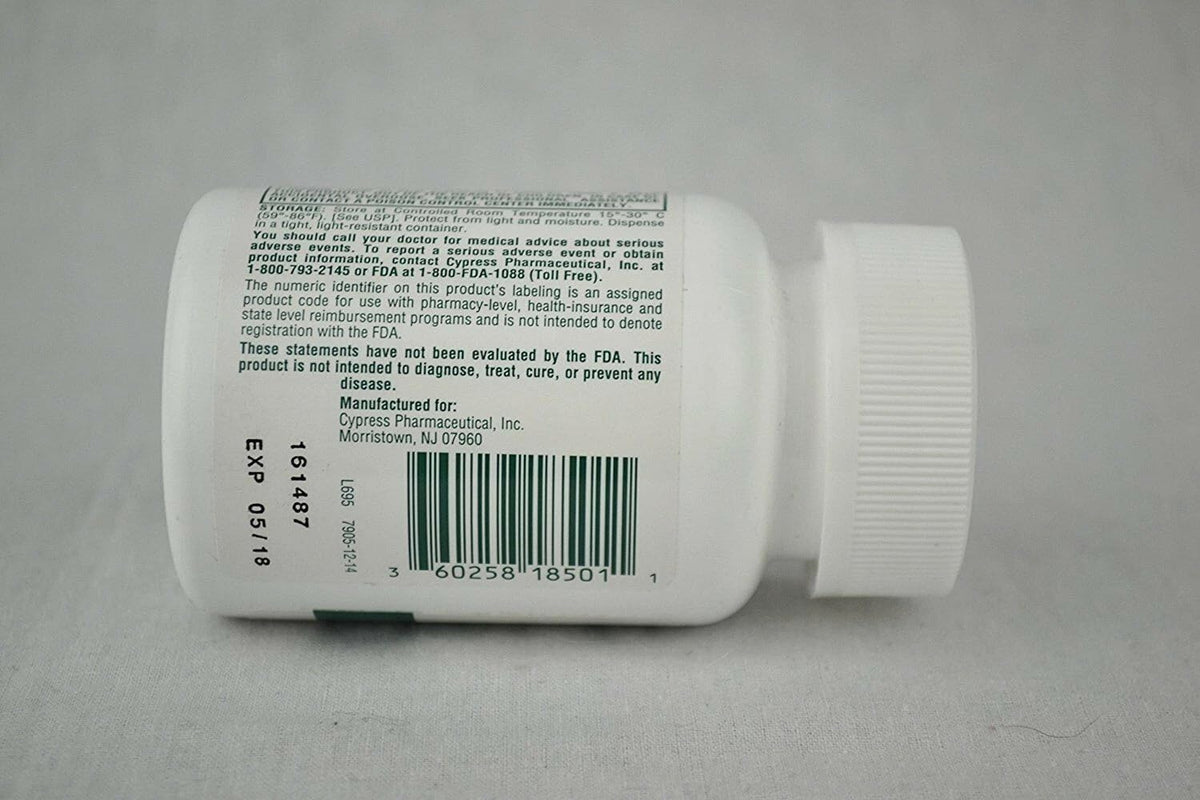 Cypress Poly-Iron 150 mg Iron Supplement - 100 Capsules - image 4