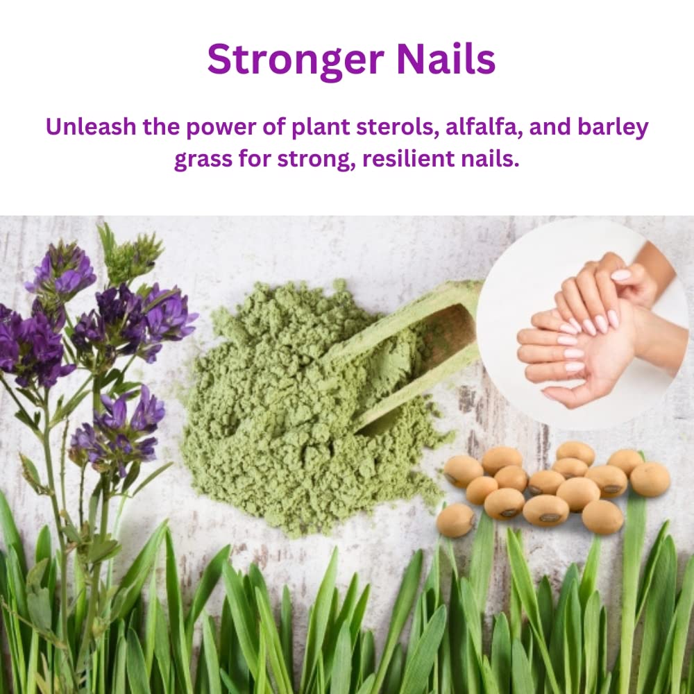 nutrilevels Hair Skin Nail Capsules with Biotin - 60 Capsules - image 6