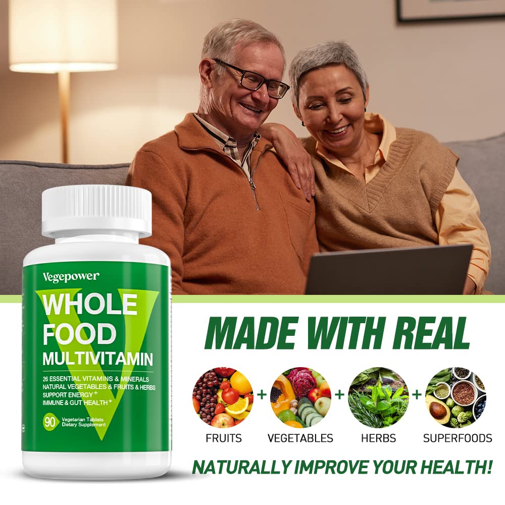 VEGEPOWER Whole Food Multivitamin for Women