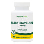 NaturesPlus Ultra Bromelain 1500 mg - 60 Vegetarian Tablets