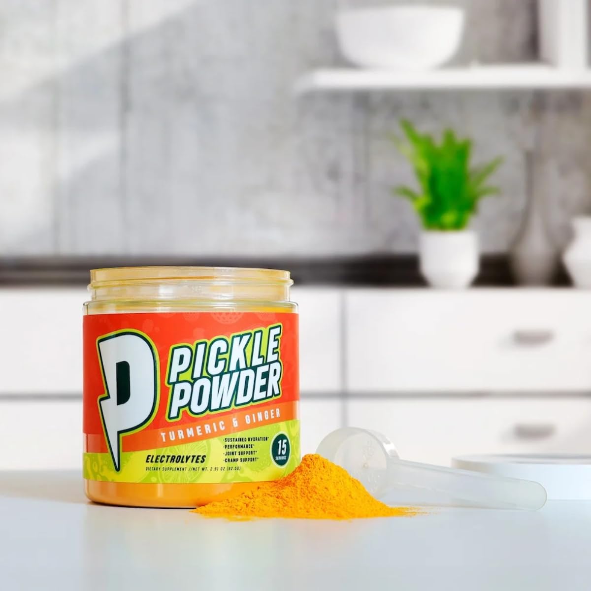 Divine Health Pickle Powder Lemon Zest Joint Support - 30 Scoops - image 2