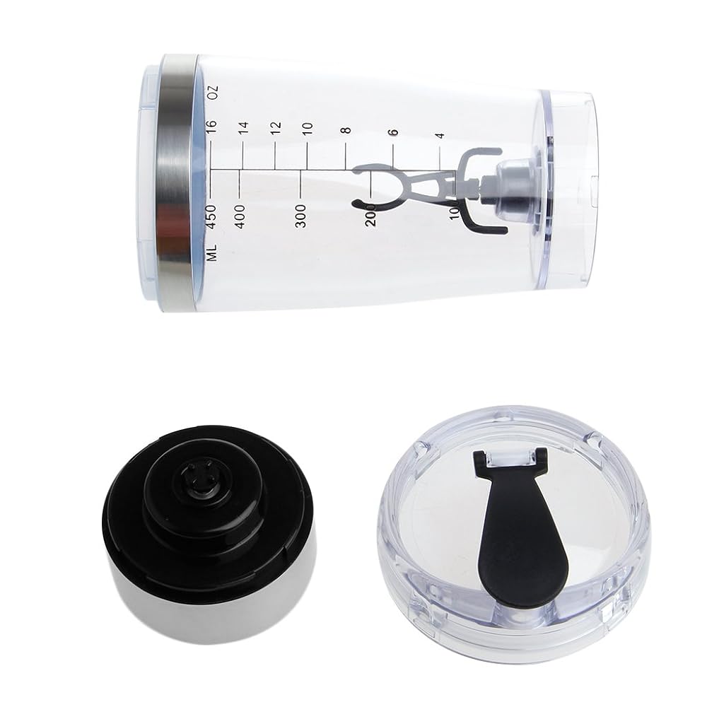 DIIOOMIEEU Electric Protein Shaker Bottle 450ml - Portable Mixer - image 6
