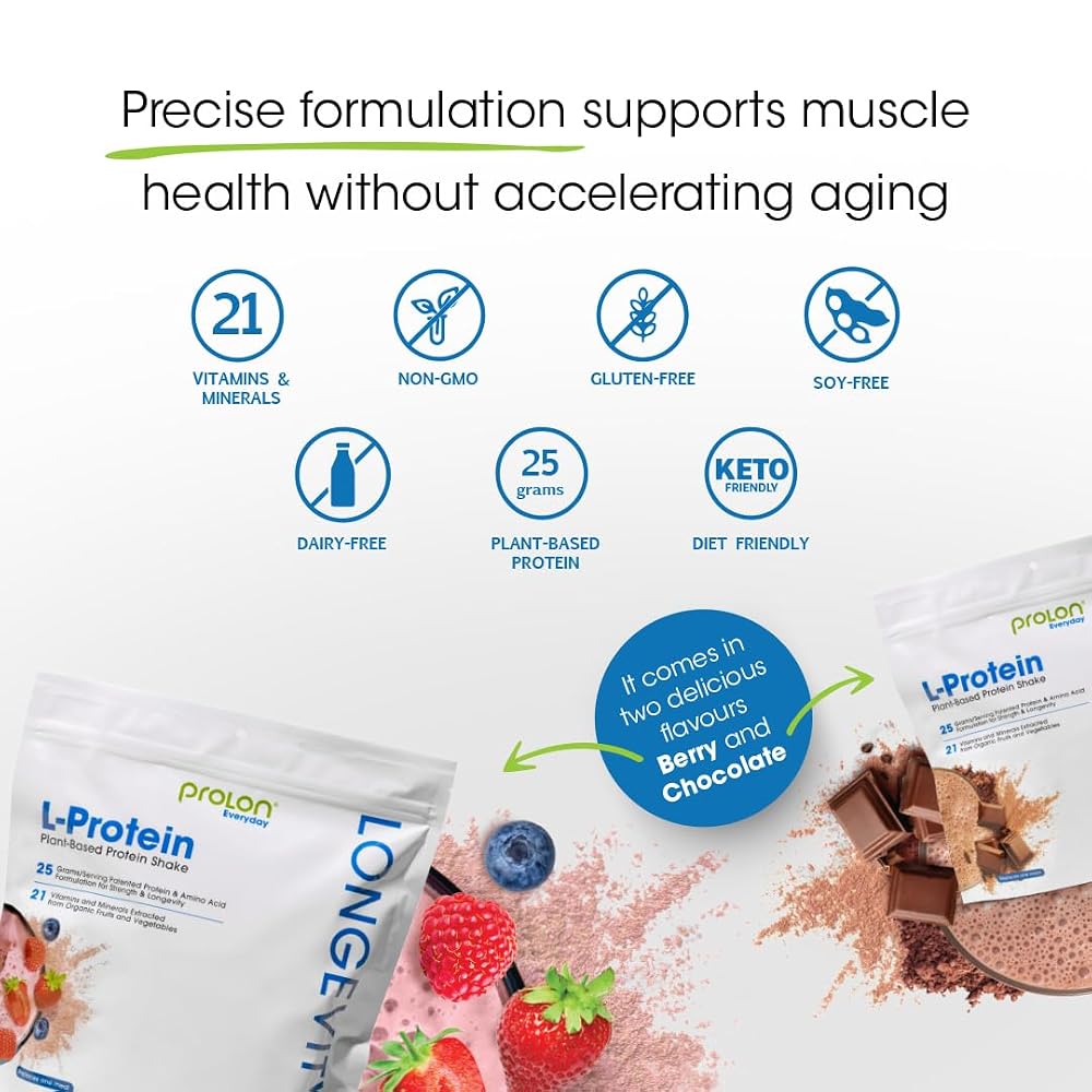 Prolon Vegan Protein Powder, 25g, Low Carb