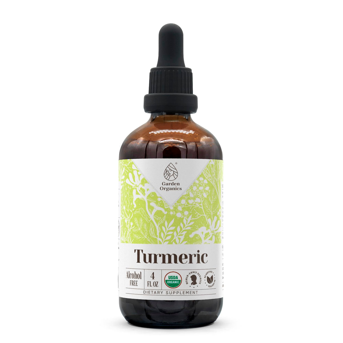 Garden Organics Turmeric Extract Tincture USDA Organic - 4 oz