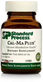 Standard Process Cal-Ma Plus Calcium & Endocrine Supplement - 90 Tablets