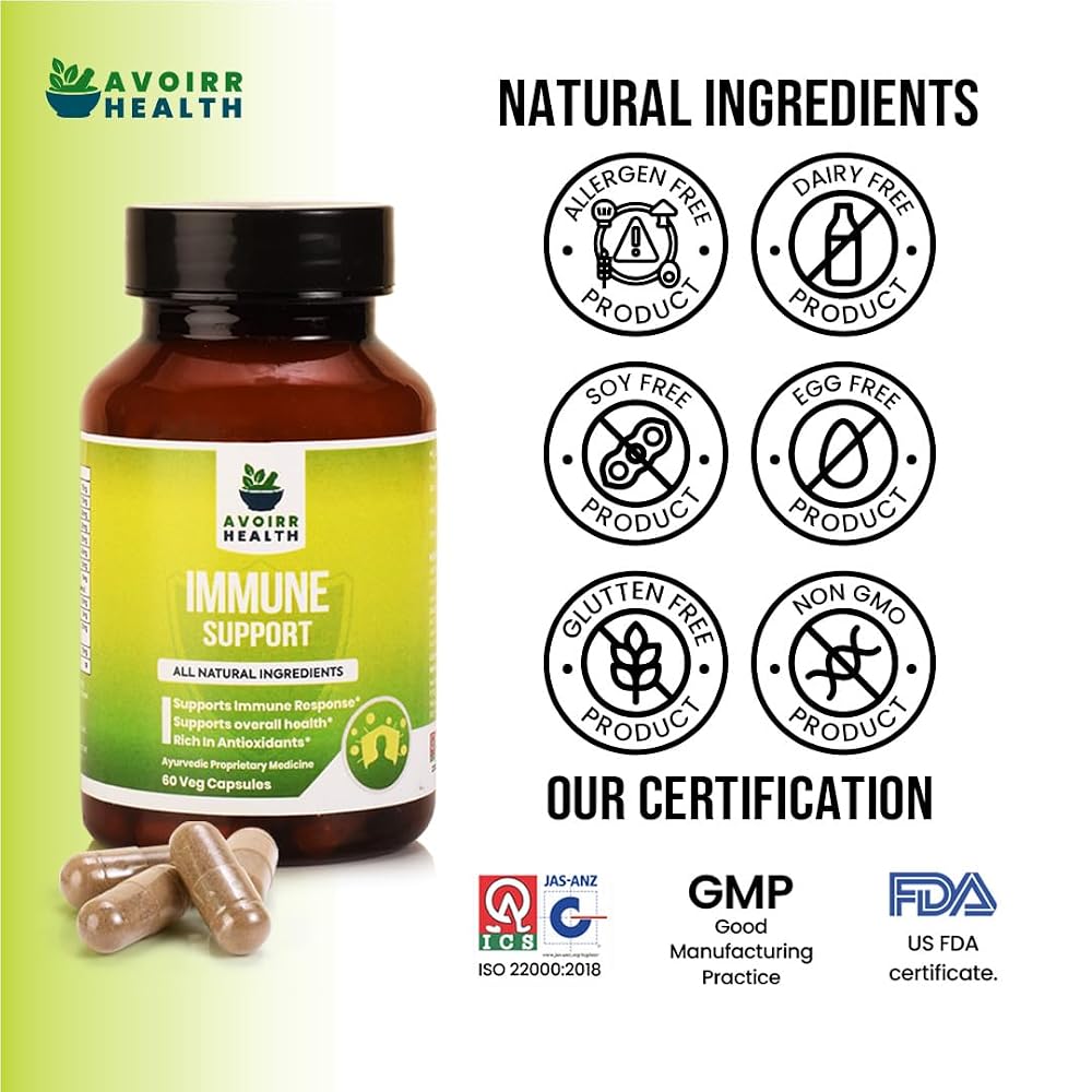 Avoirr Health Immunity Support Ashwagandha Capsules - 60 Capsules - image 3