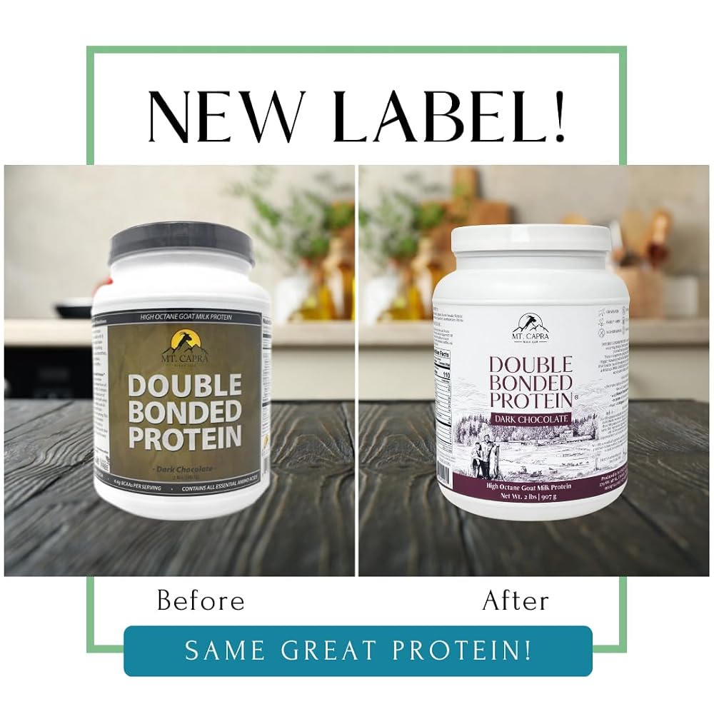 Mt. Capra Double Bonded Protein Dark Chocolate - 2 Pounds - image 2