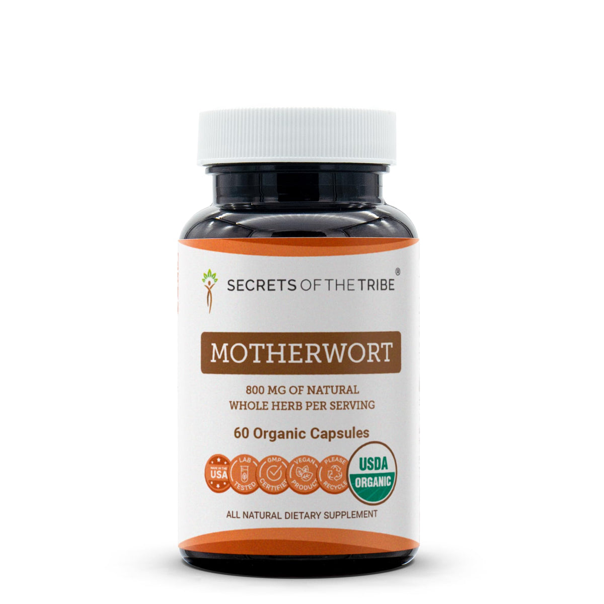 Secrets of the Tribe Motherwort 60/120 Capsules