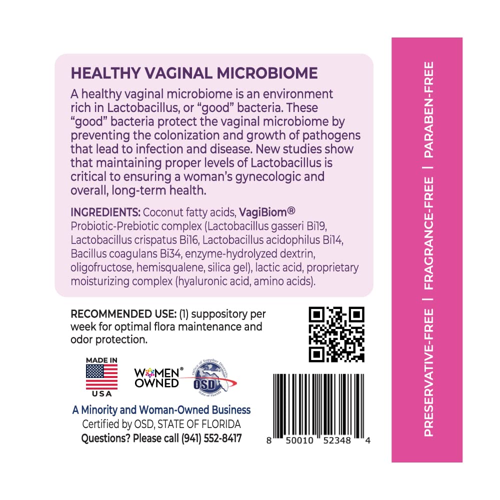 VagiBiom Probiotic Suppository Travel Pack - 2 Count - image 7
