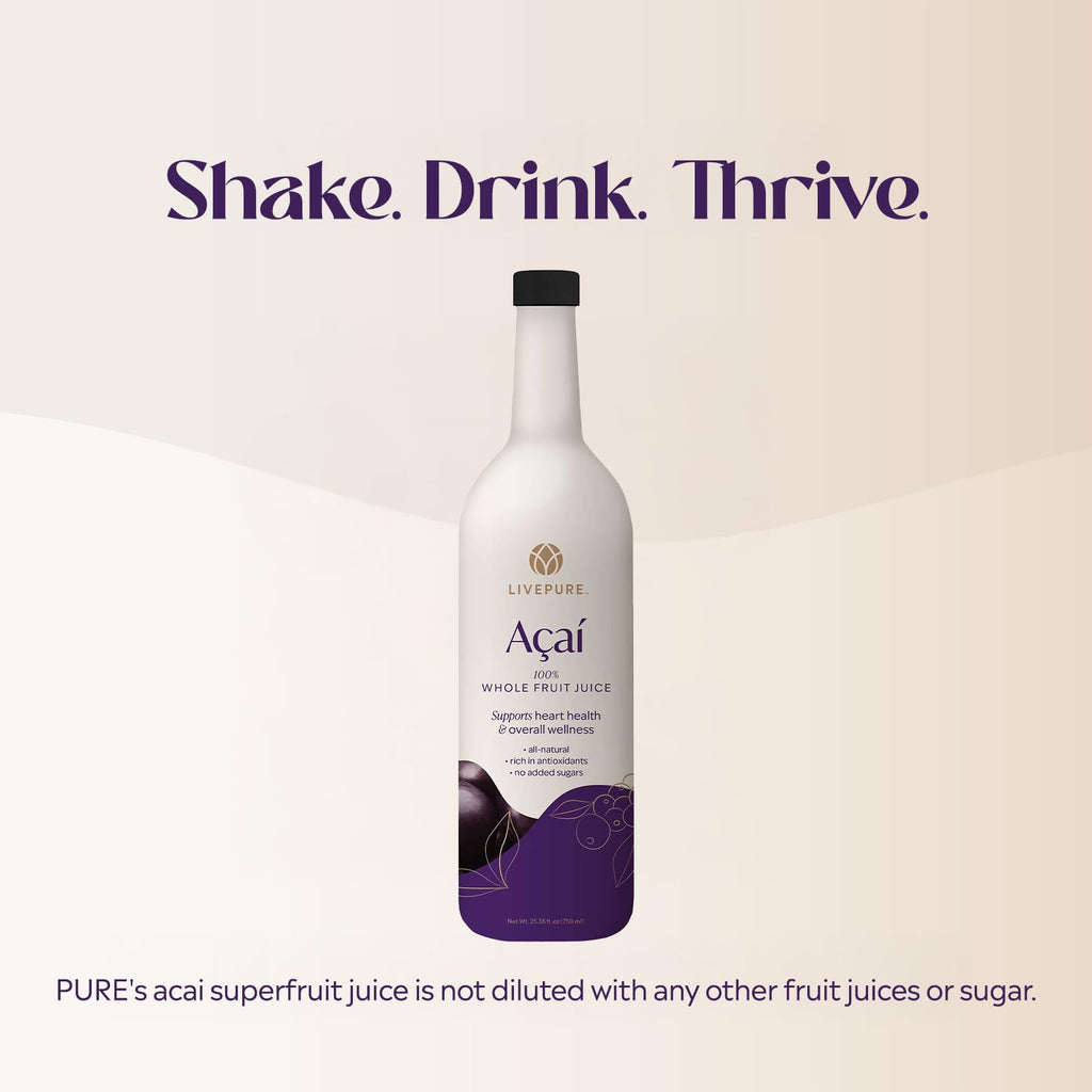PURE 100% Acai Superfruit Juice - 750 ml - image 6