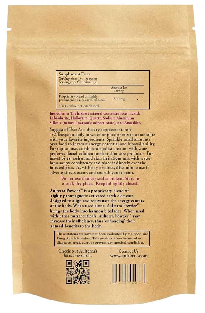 Aulterra EMF Neutralization Powder Supplement - 4oz Jar - image 2