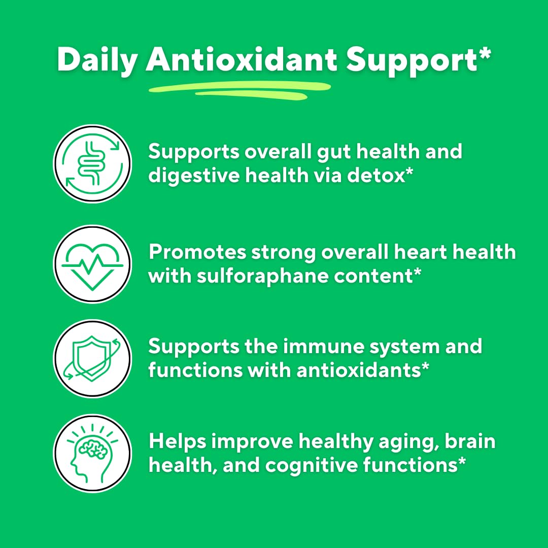 Vitapia Organic Broccoli Sprout Powder for Antioxidant Support - 100g - image 3